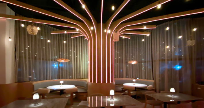 ANJU 新韓式餐酒館 大廳 VIP 圓桌