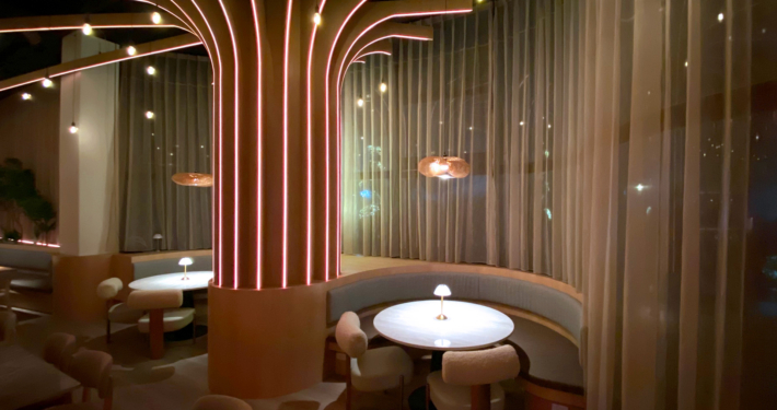 ANJU 新韓式餐酒館 大廳 VIP 圓桌